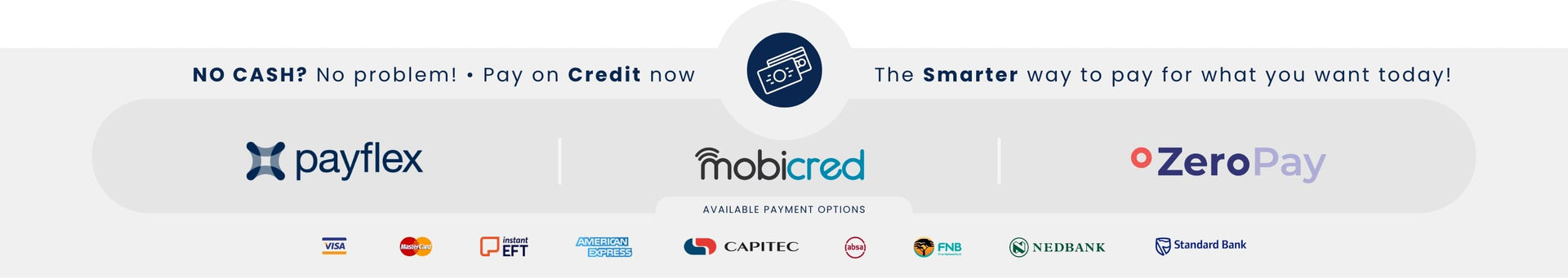 Payment option Banner