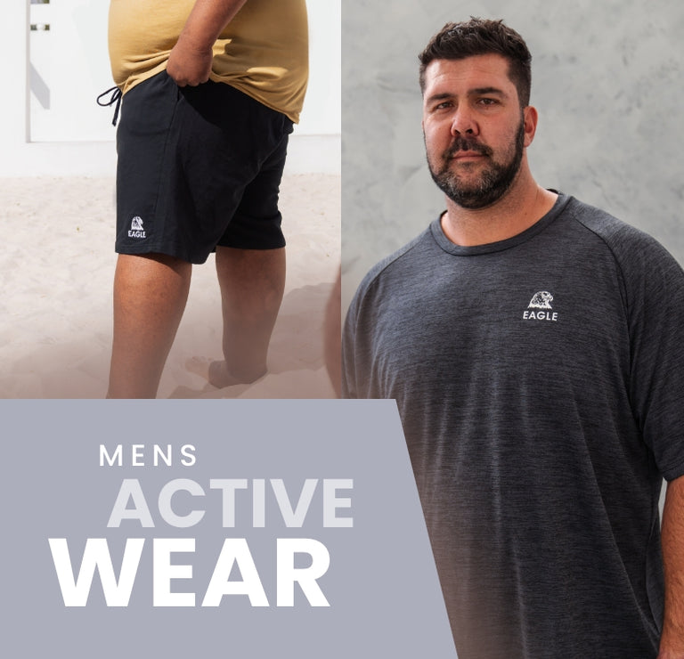 Mens Activewear Collection Banner - Mobile
