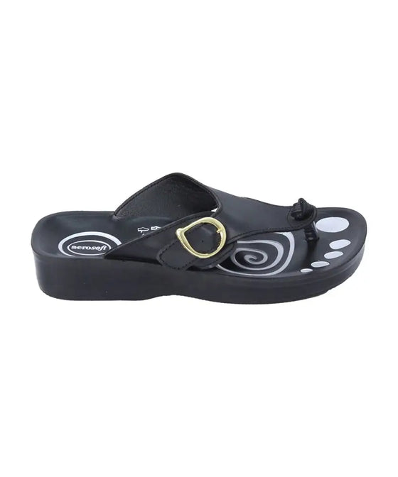 Ladies Aerosoft Buckle Detail Thong | R329.90 Eagle Clothing Plus Size Big & Tall