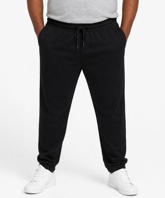 Mens Cuffed Track Jogger Black