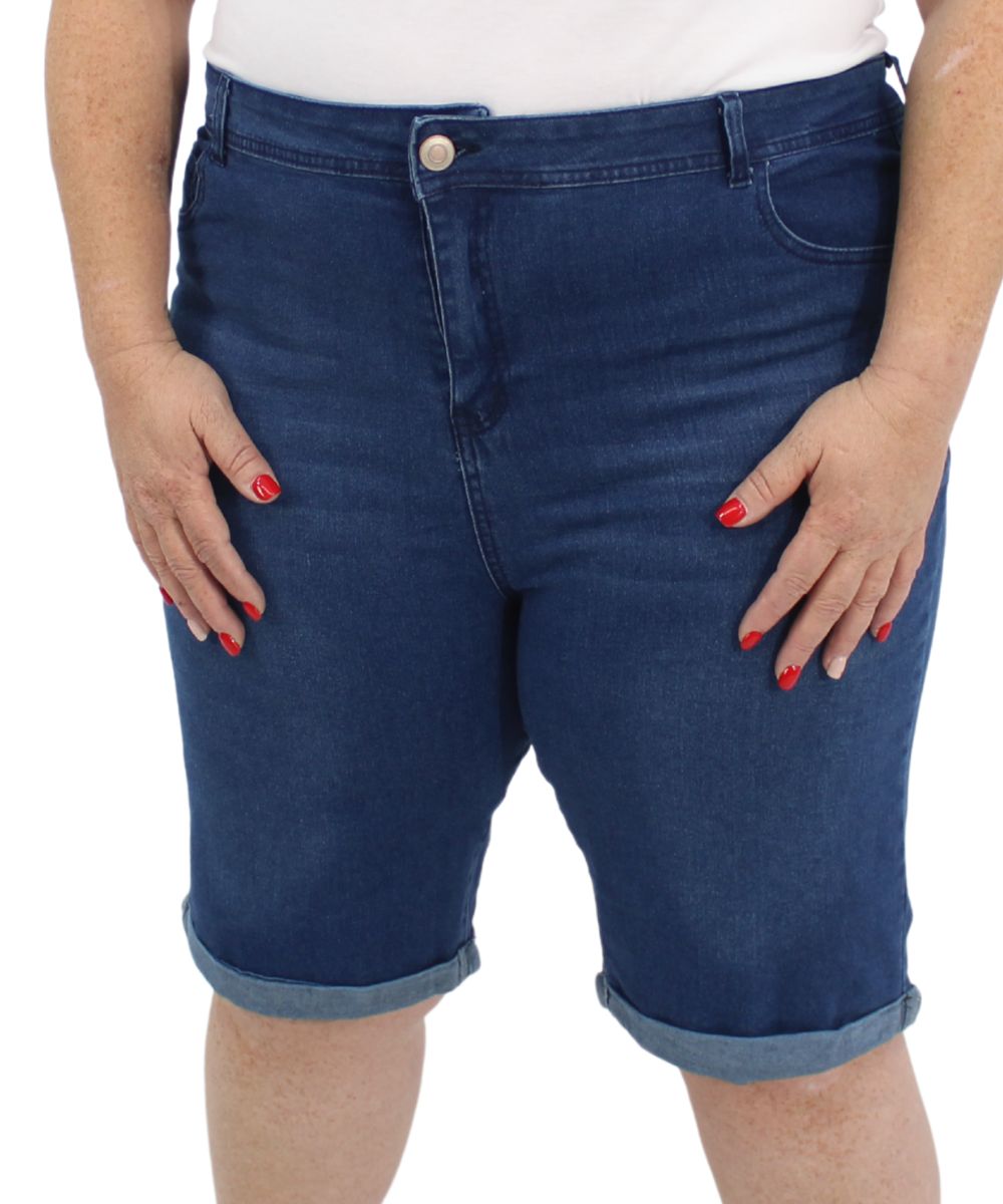 Ladies Eagle Denim Shorts