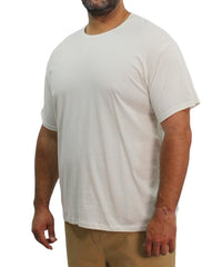 Mens Plain Cotton Crew Neck Tee