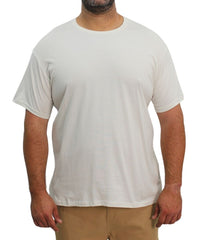 Mens Plain Cotton Crew Neck Tee