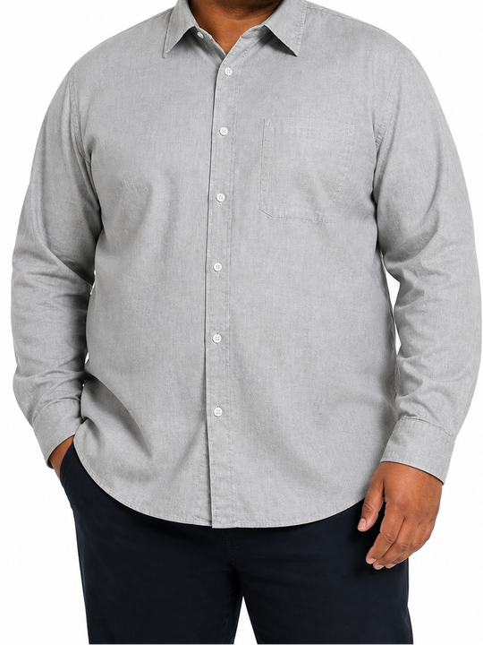 Mens Long Slve Slub Shirts