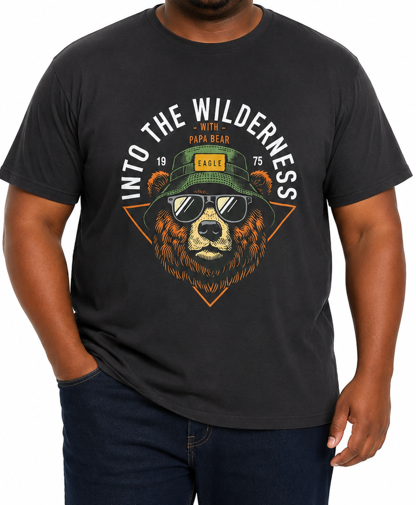Mens Papa Bear Tee