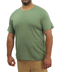 Mens Plain Cotton Crew Neck Tee