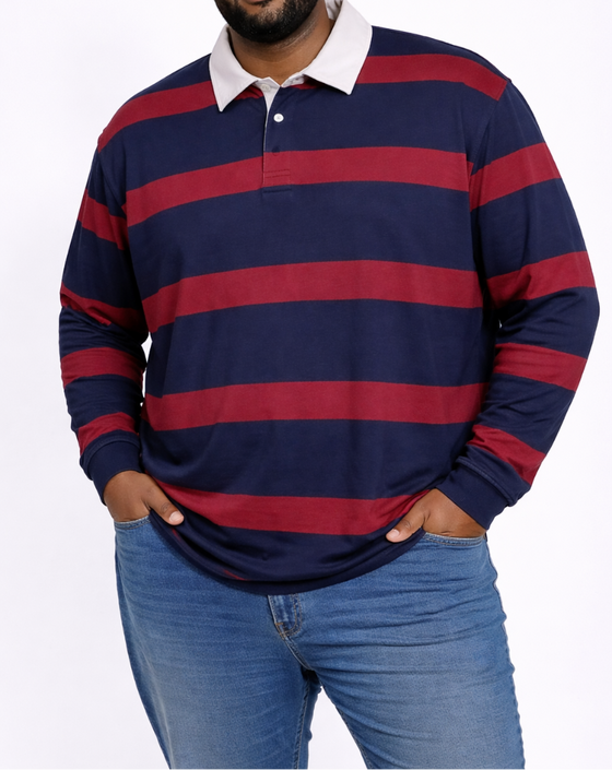 Mens Eagle Rugby Jerseys Nvy/Burg