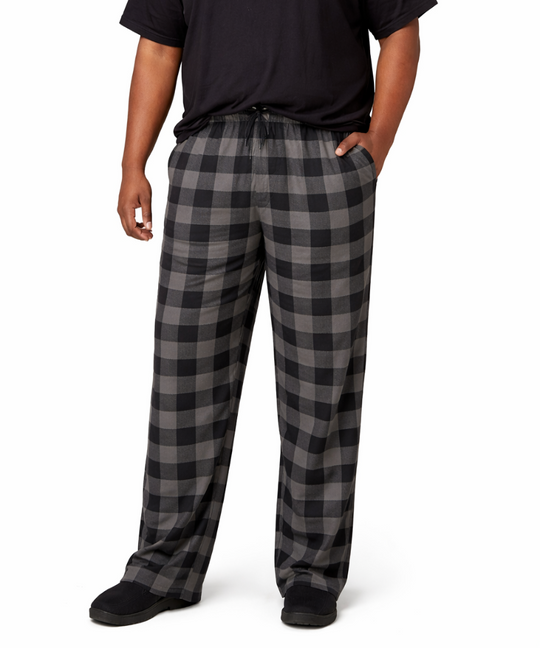 Mens PJ Pants Blk/Charch