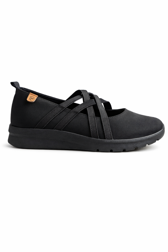 Ladies PC Nicollette Slip On Black