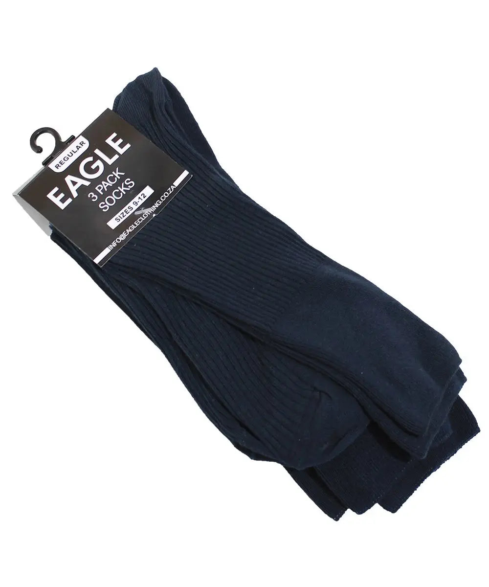 3 Pack Non Elastic Socks | R139.90 Eagle Clothing Plus Size Big & Tall