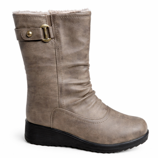 Ladies Rouge Ankle Boot Taupe