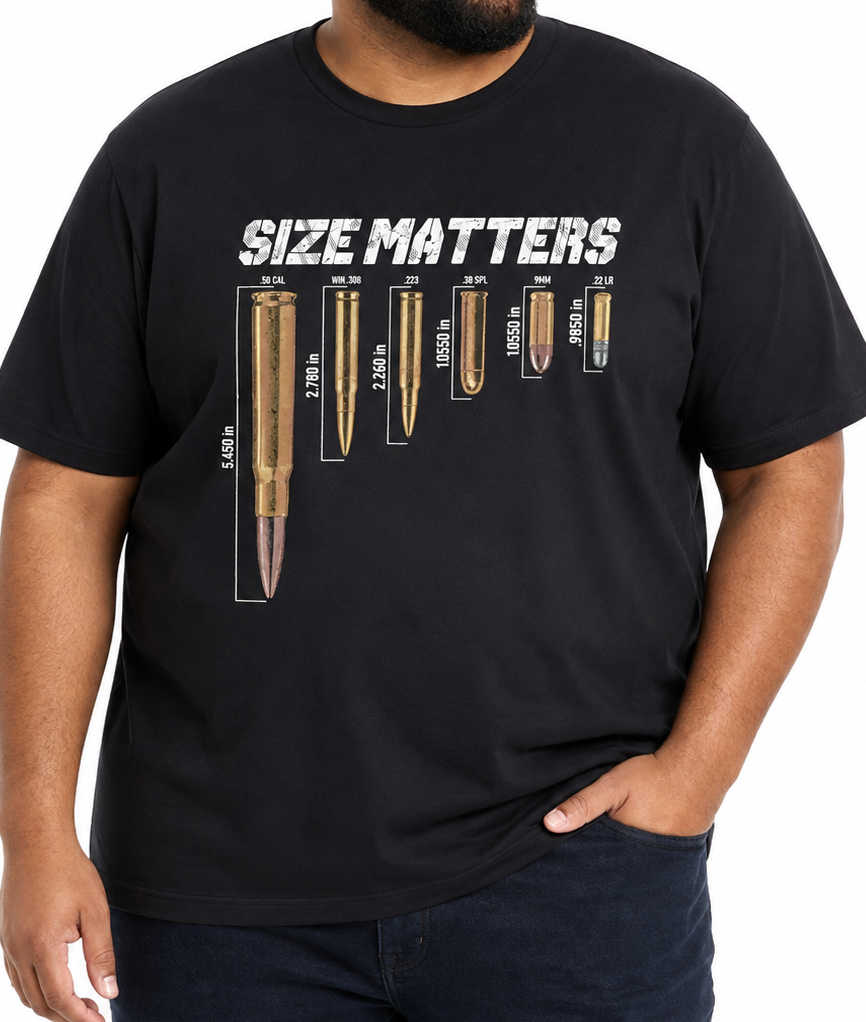 Mens Size Matters Tee