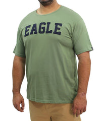 Mens Printed Applique Tee