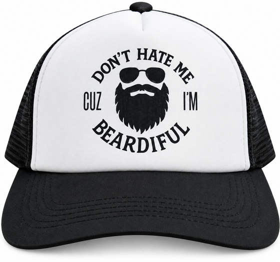 Mens 5 Panel Cap Logo