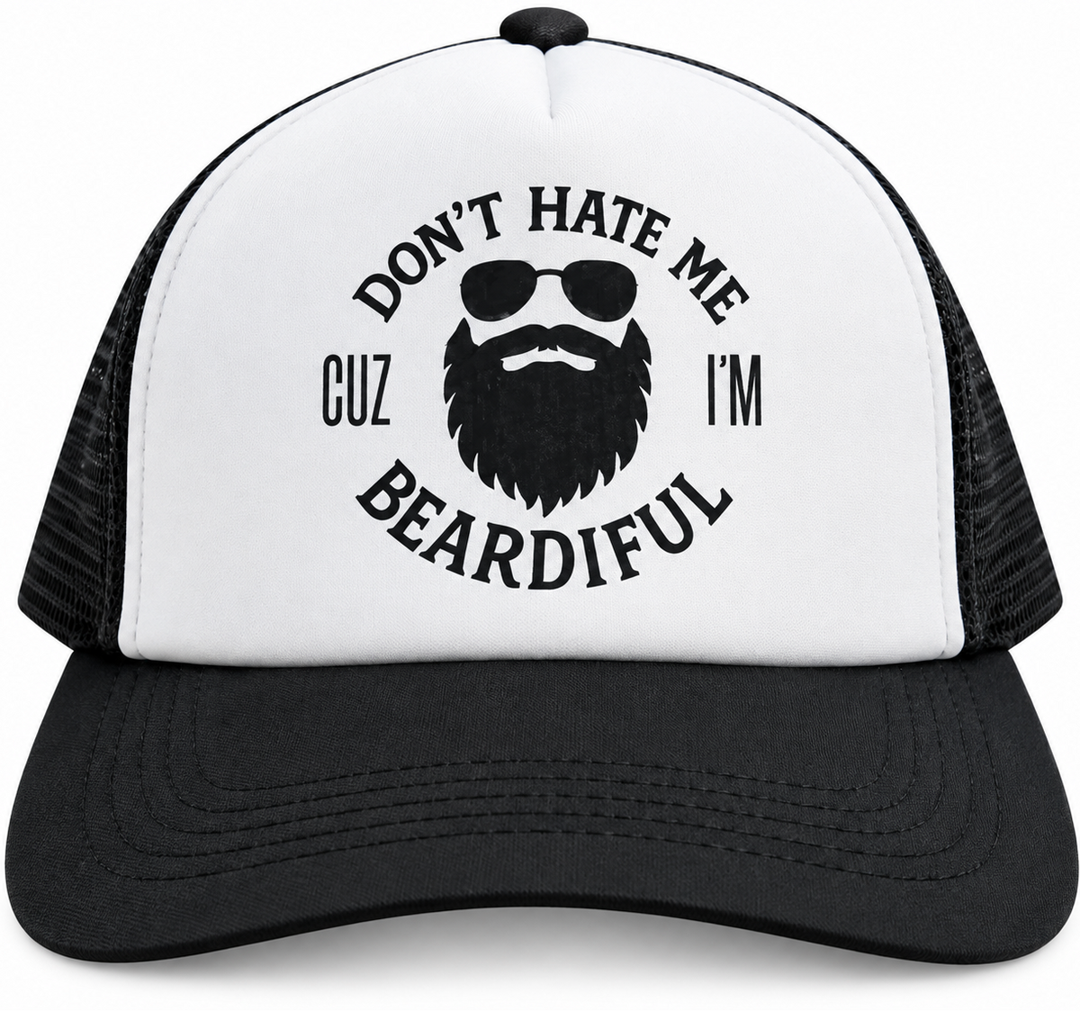 Mens 5 Panel Cap Logo