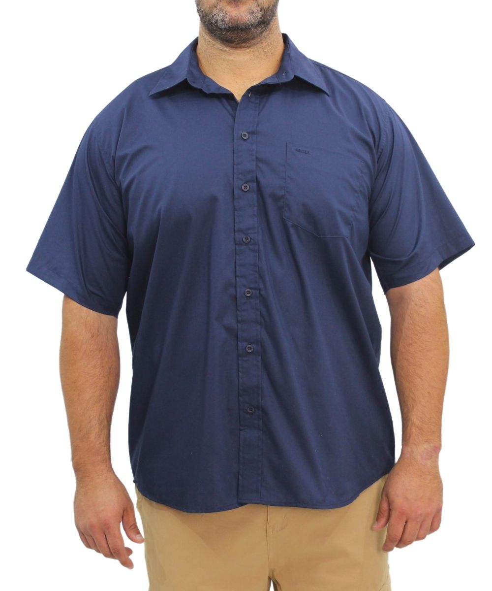 Mens Short Sleeve Work Shirt