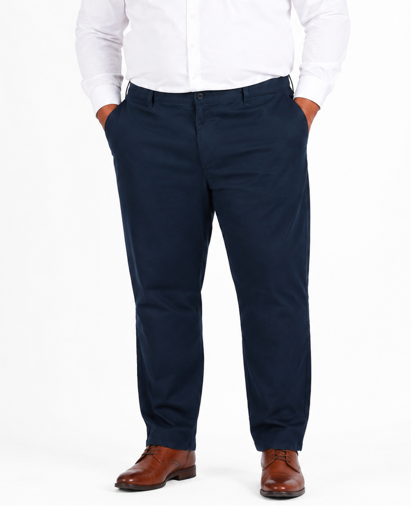 Mens Eagle Chinos Navy
