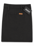 Mens Eagle Chinos Black
