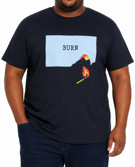 Mens Burn Tee