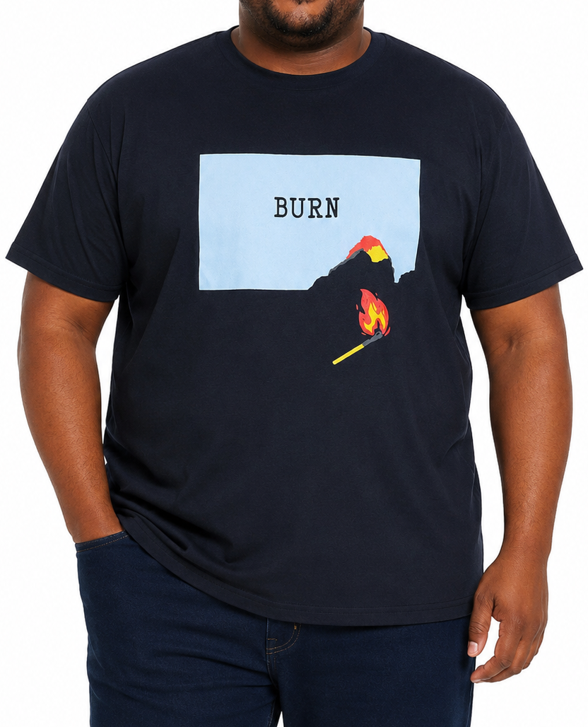 Mens Burn Tee