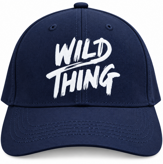 Mens 5 Panel Cap Wild Thing