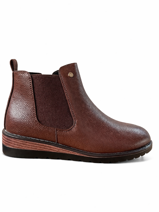 Ladies PC Chelsea Boot Brown