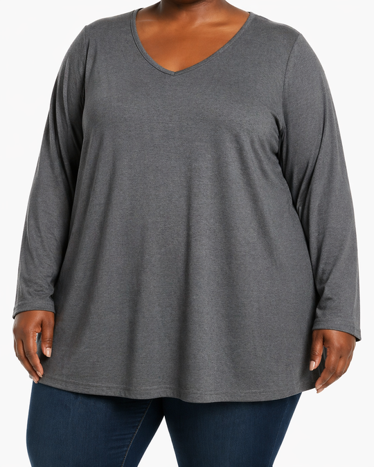 Lds Plain LSlve Tee Charch