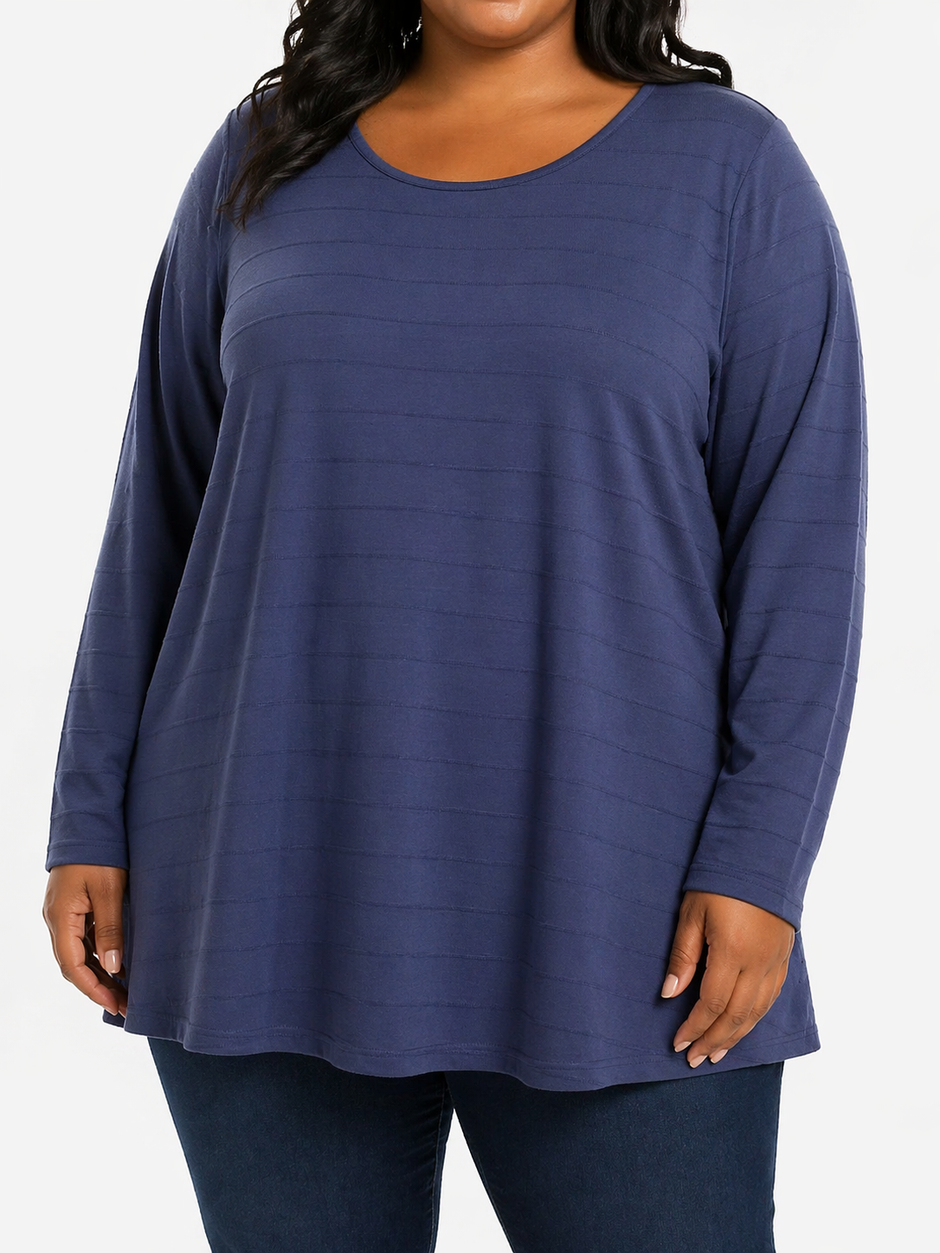 Lds Plain Fully Pleated Tunic