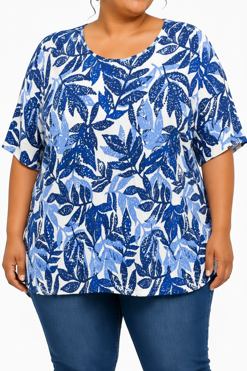 Ladies Printed Flare Tunic
