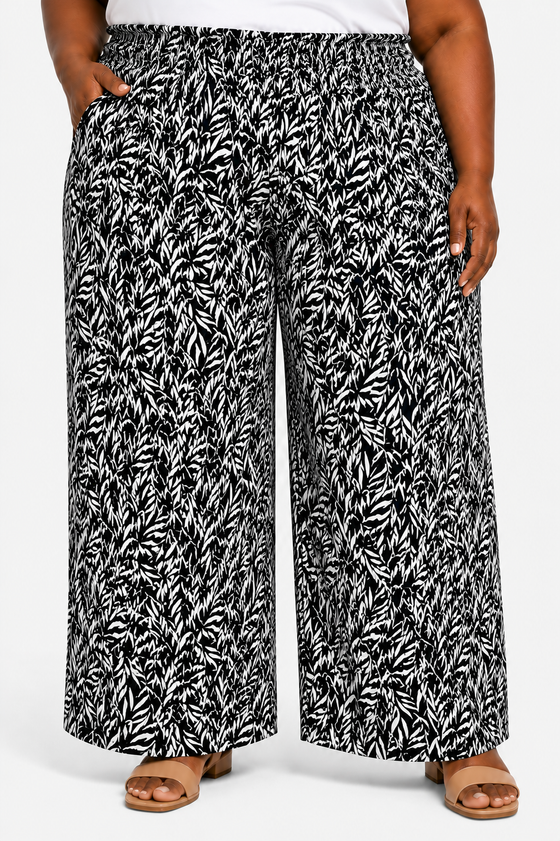 Ladies Printed Rayon Pants