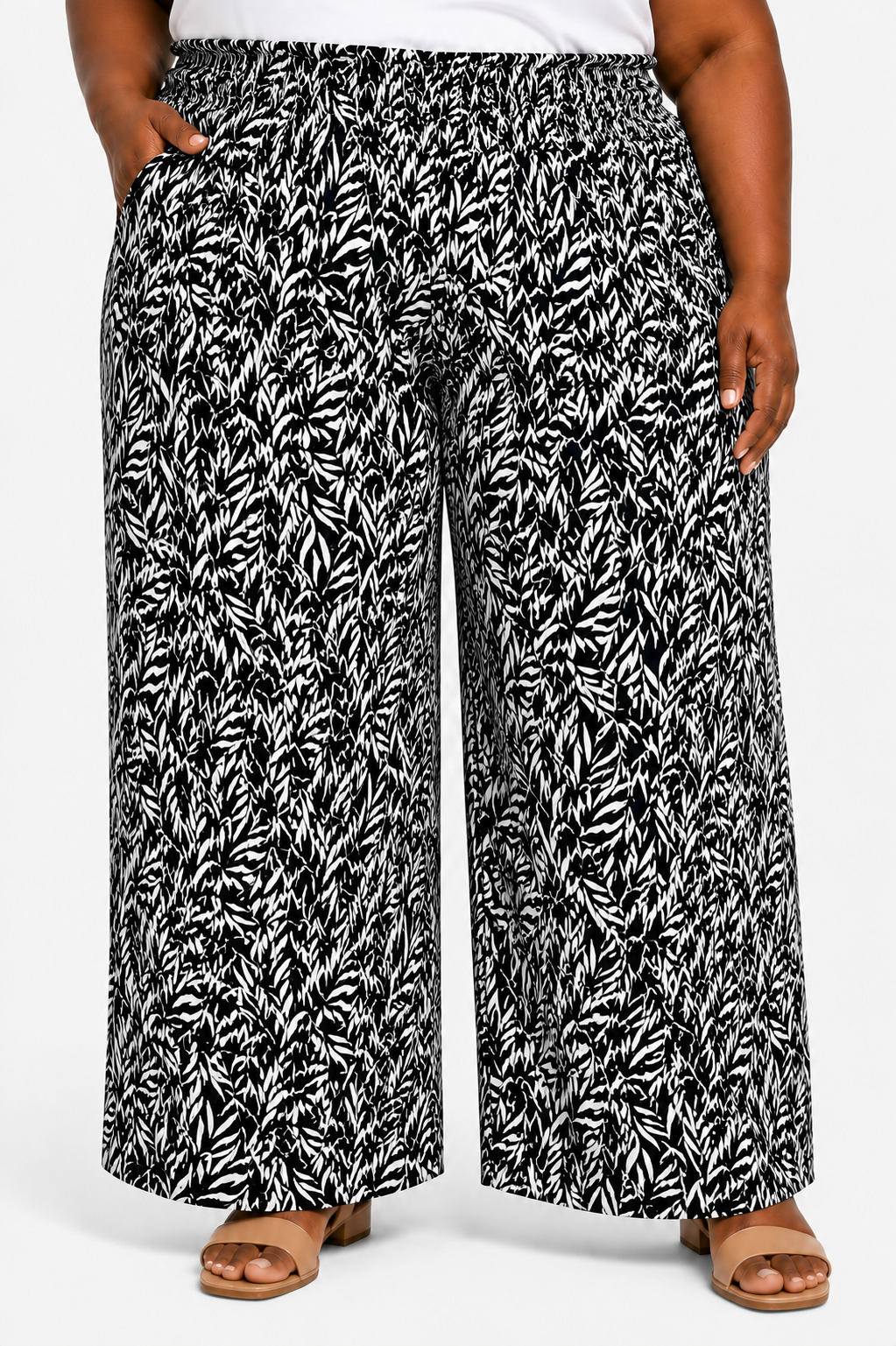 Ladies Printed Rayon Pants