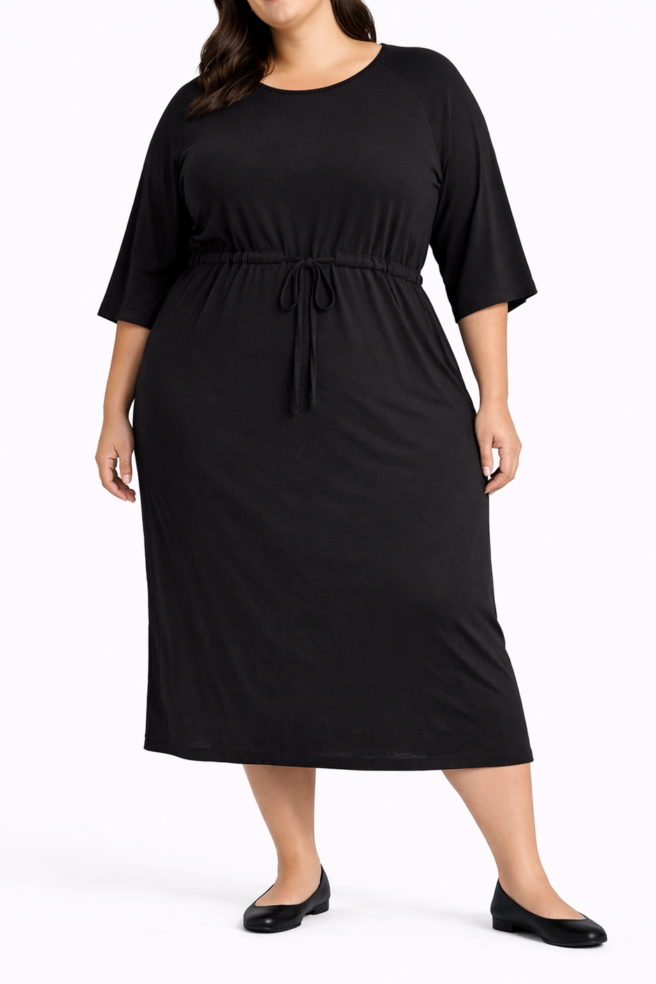 Bon Bon Stretch Waist Tie Dress