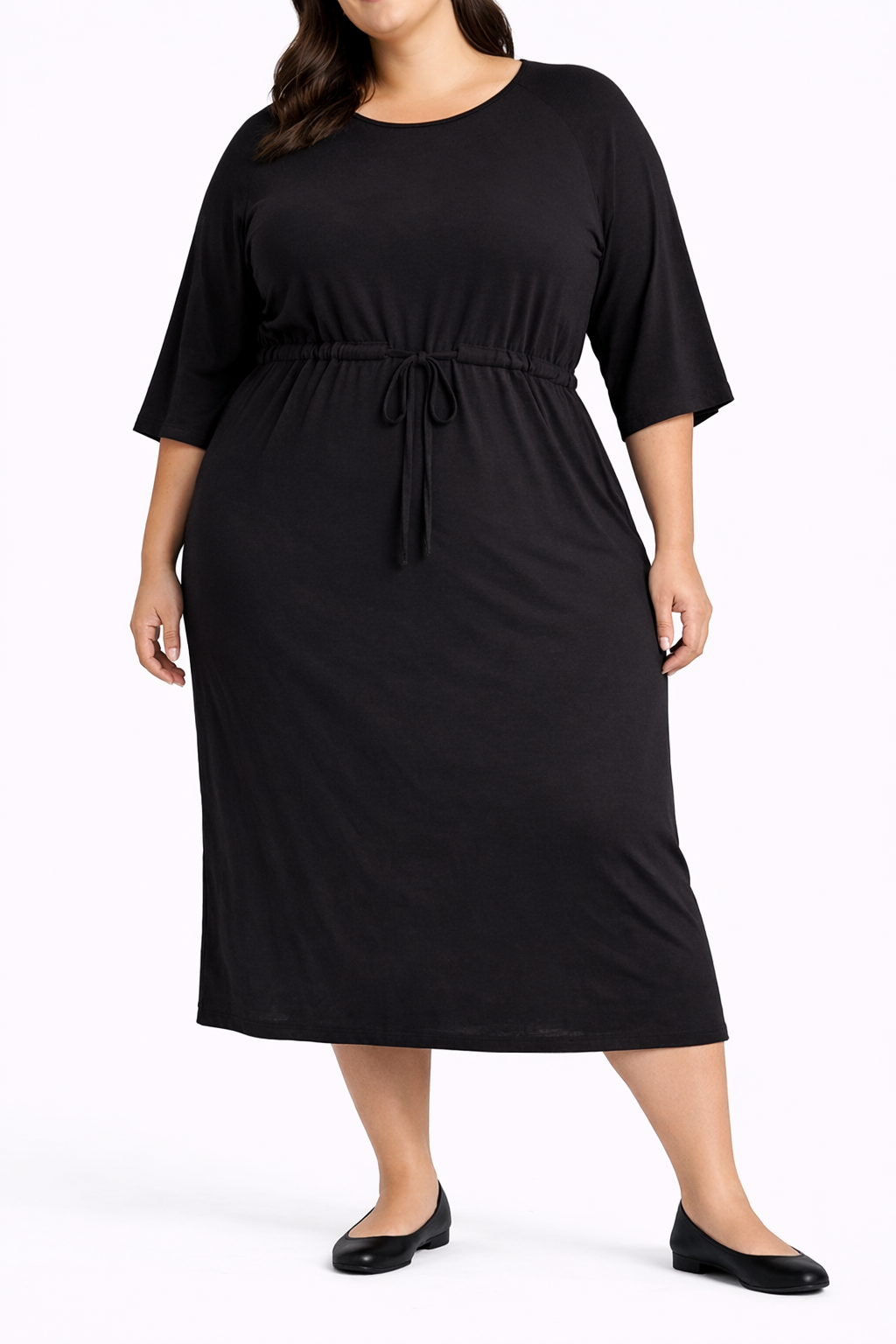 Bon Bon Stretch Waist Tie Dress