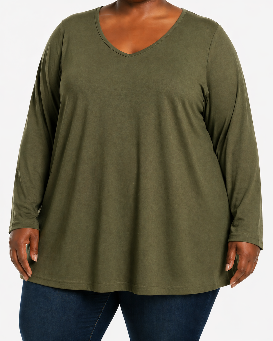 Long Sleeve Olive Tee