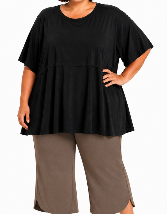 Lds Plain Fashion Top