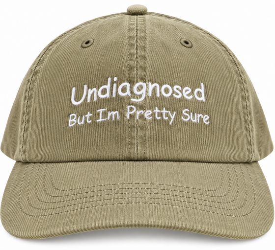 Mens 6 Panel Cap Undiagnosed