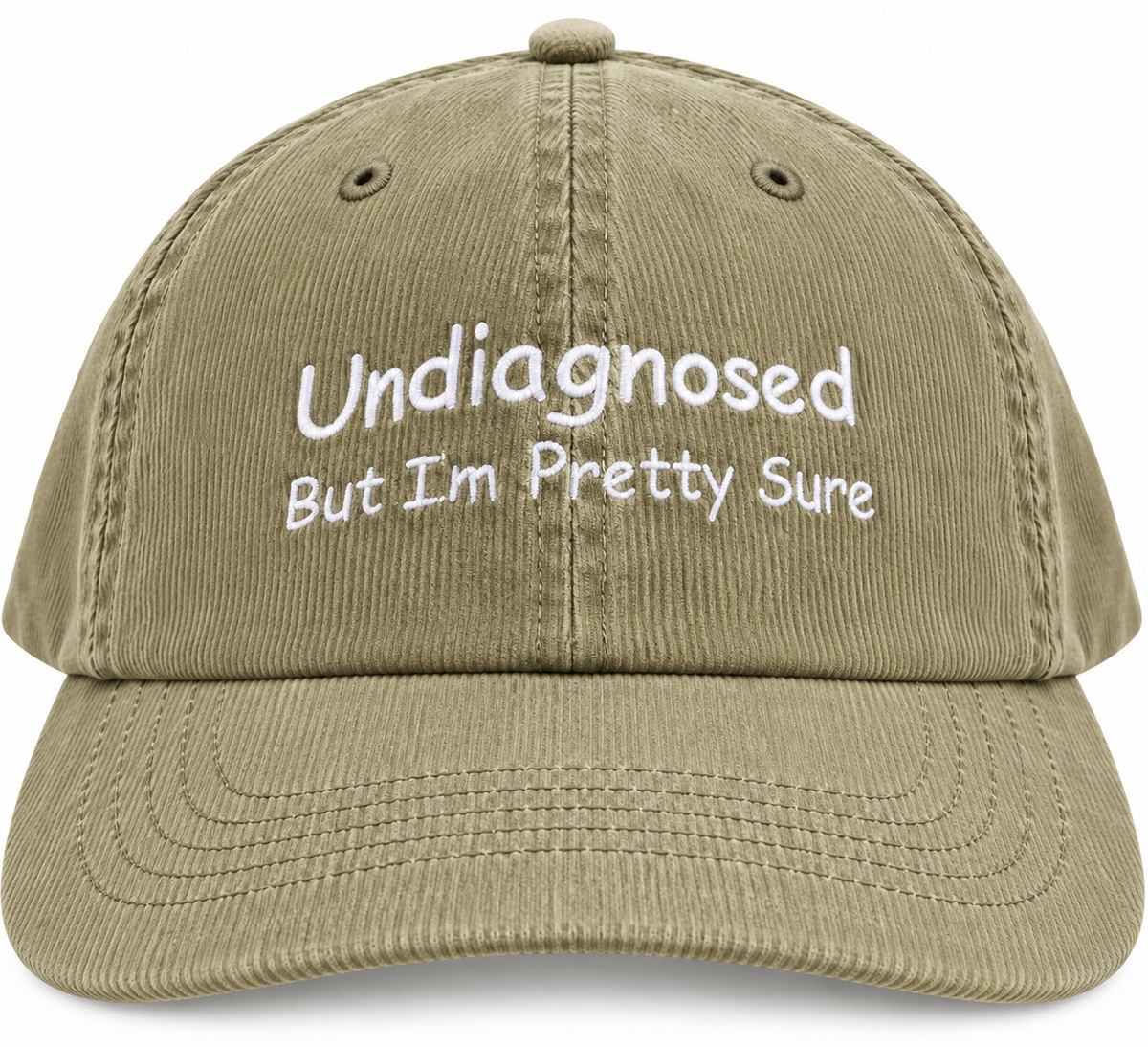 Mens 6 Panel Cap Undiagnosed