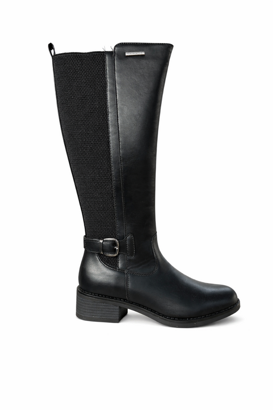 Ladies PC Gusset Boot Black