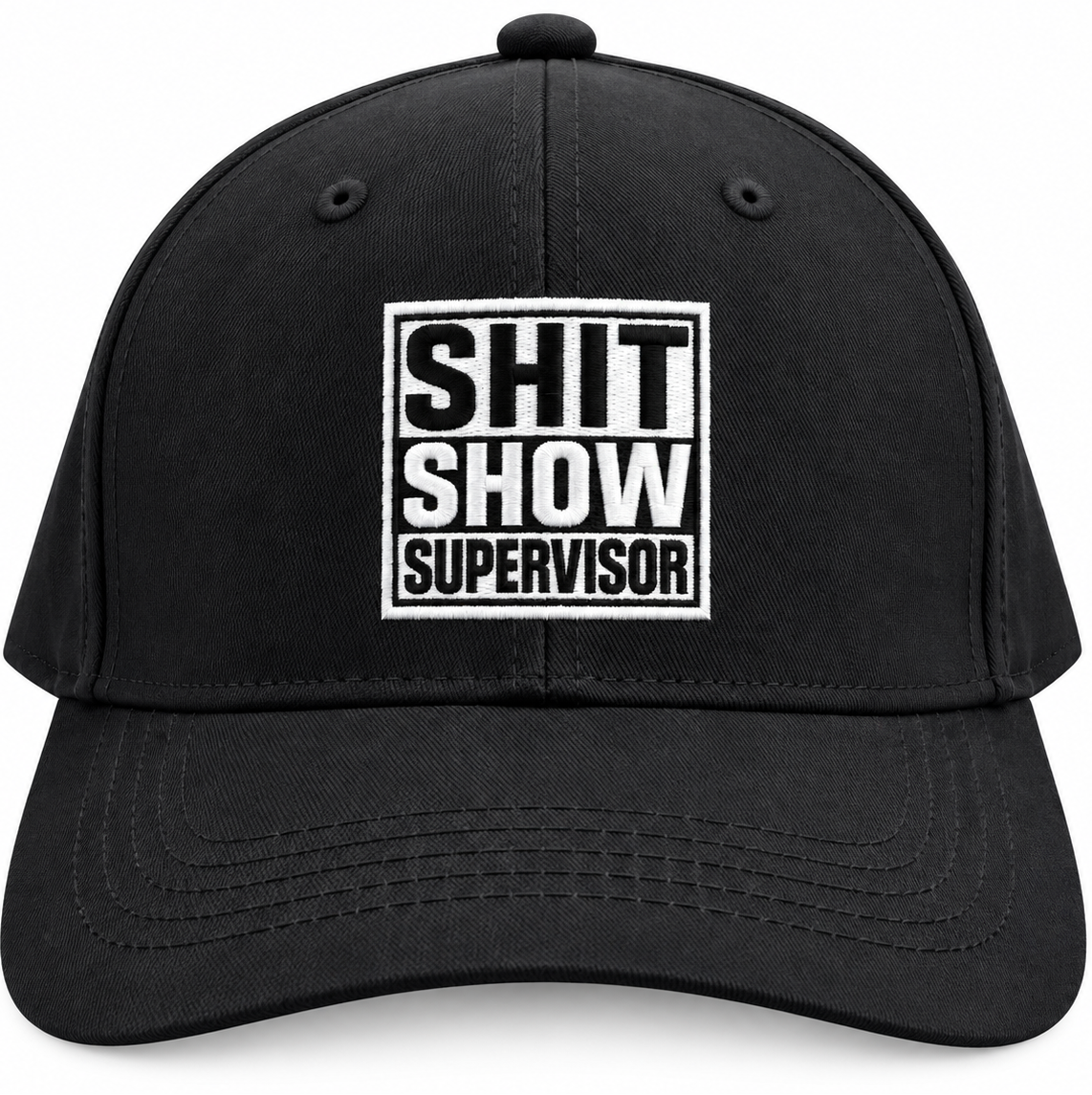 Mens 6 Panel Cap Shit Show