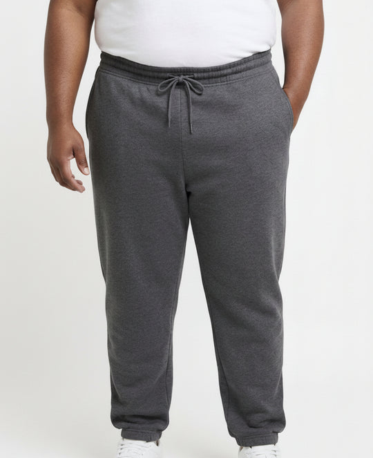 Mens Cuffed Track Jogger charcoal