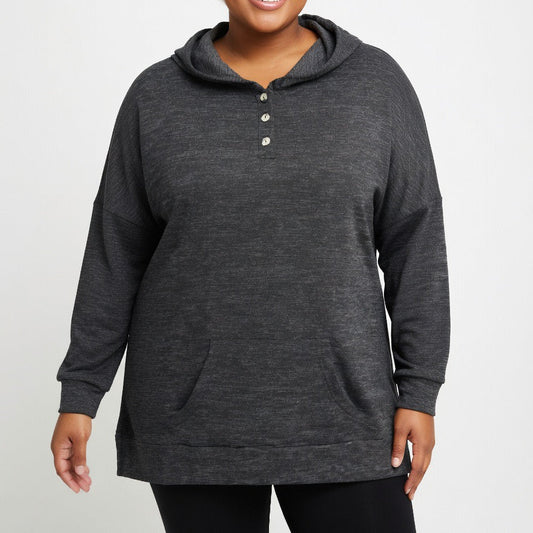 Ladies Plain Hoody Top