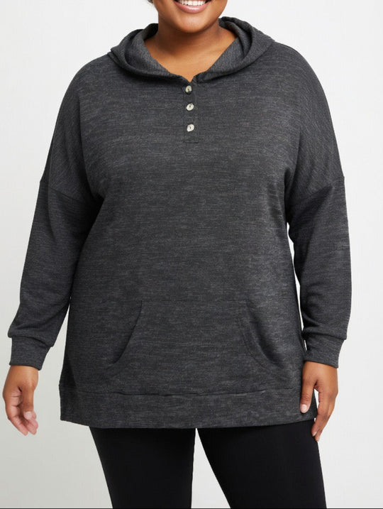 Ladies Plain Hoody Top