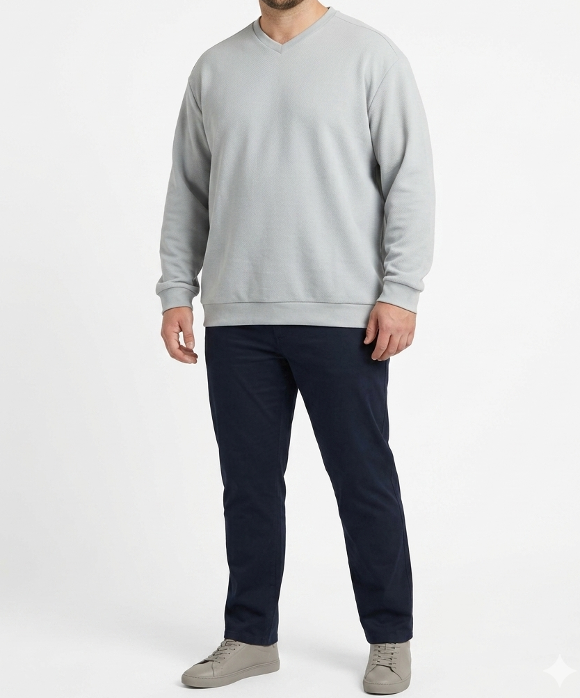 Mens Eagle LSlve Jerseys Grey