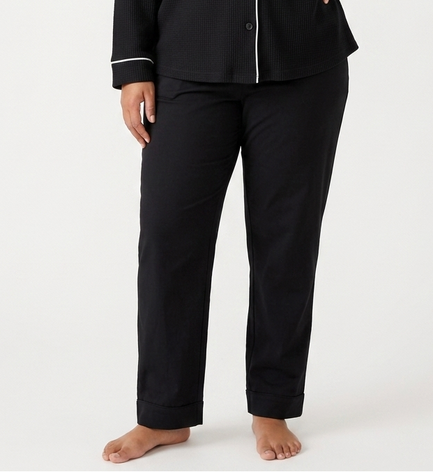 Ladies Waffle Design PJ Pants