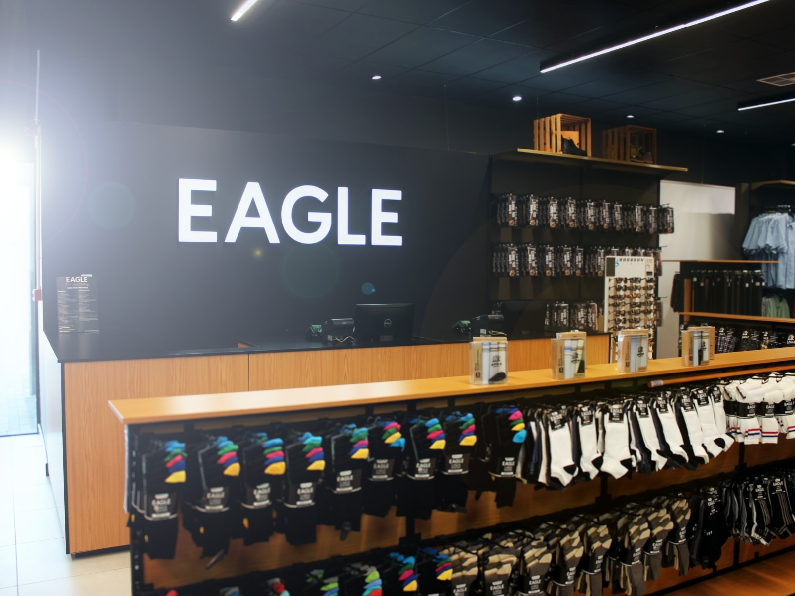 Eagle Clothing Store location Shot 1