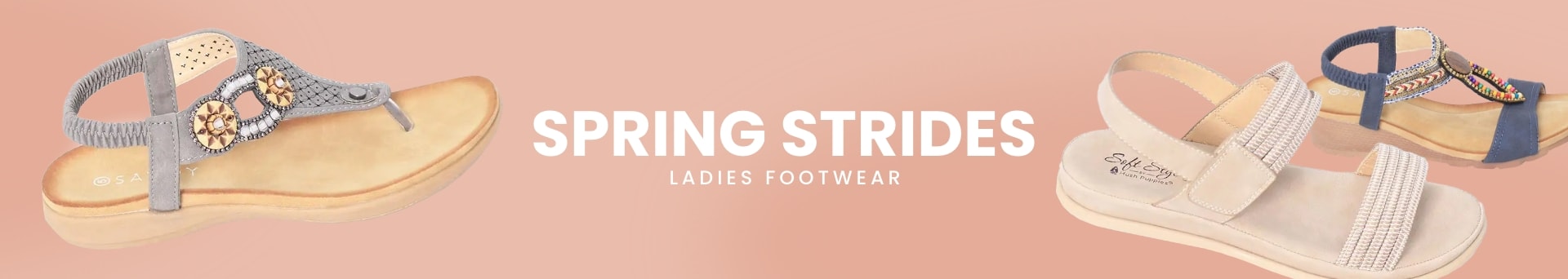Ladies Footwear Collection Banner - Desktop