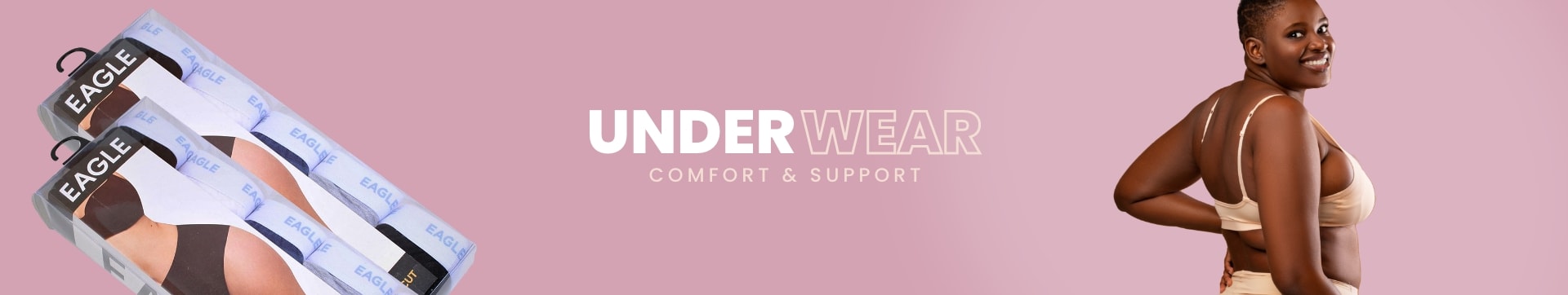 Ladies Underwear Collection Banner - Desktop