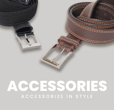 Mens Accessories Collection Banner - Mobile