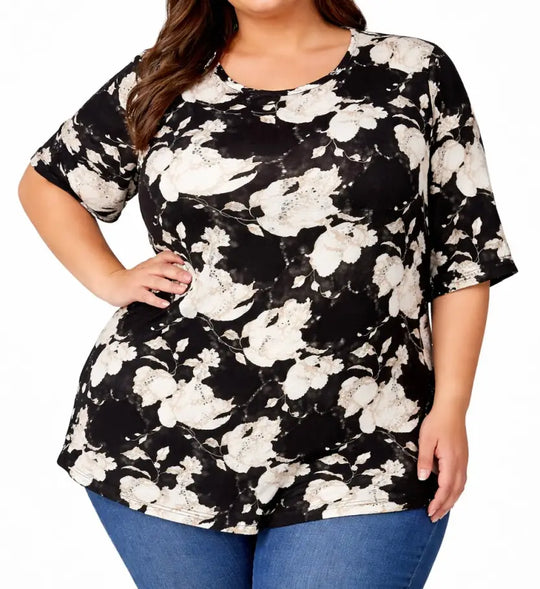 Ladies Anglaise Print Tunic