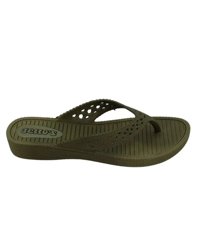 Ladies Aerosoft Jello Thong Sandal | Eagle Clothing | Plus Size | Big & Tall